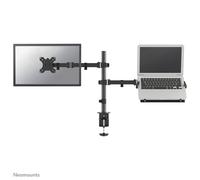 Neomounts support moniteur/ordinateur portable de bureau, Pince/boulon, 8 kg, 25,4 cm (10'), 81,3 cm (32'), 100 x 100 mm, Noir FPMA-D550NOTEBOOK