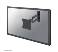 Neomounts support mural pour tv/moniteur, 75 x 75 mm, 100 x 100 mm, 0 - 140°, 0 - 180°, Aluminium, Noir FPMA-W830BLACK