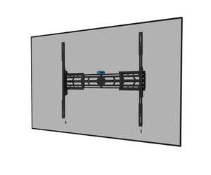 Neomounts support mural TV WL30S-950BL19 Support mural fixe robuste pour écrans de 55 à 110'' avec orientation verticale et horizontale.