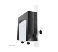 Neomounts THINCLIENT-10 Support PC Compact Acier Argent VESA 50x50/75x75/100x100, Largeur réglable 52-100mm, Charge max 10kg