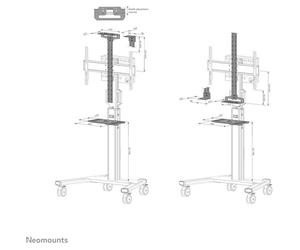 Neomounts Videobar Kit Cam AV shelf incl.Bose