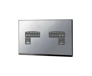Neomounts WL30-265BL1 Support Mural Ultra-Plat pour Écrans 43-85" VESA 150x100 à 1200x800mm, Charge Max 60kg, Distance Mur 3-7.5mm, Acier Noir