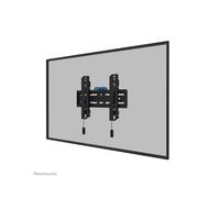 Neomounts WL30S-850BL12 Support Mural Fixe 24-65" VESA 50x50-200x200 Acier Noir Charge Max 40kg Profondeur 3.3cm avec Verrouillage