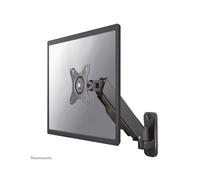 Neomounts WL70-440BL11 Support Mural Orientable 17-32" VESA 75x75/100x100, Ressort à Gaz, Inclinaison -45/+90°, Rotation 360°, Pivot 180°, Max 9kg