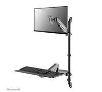 Neomounts WL90-325BL1 Station de travail assis-debout - mural - 17-32" - ressort à gaz
