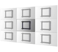 Neomounts Support mural Videowall WL95-800BL1 Pop-out/Push-pull Portrait et Paysage 42"-70" Noir