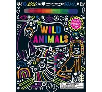Neon Doodles Book - Wild Animals