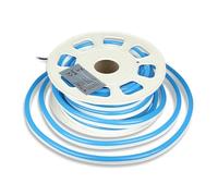 néon flexible - 8 W, 10 m par rouleau, bleu, 24 V, idéal pour éclairage décoratif, matériau résistant et flexible