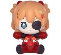Neon Genesis : Rebuild of Evangelion - Figurine Chibi Huggy Good Smile Asuka Shikinami Langley: Eye Patch Ver. 7 cm Multicolore G