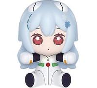 Neon Genesis : Rebuild of Evangelion - Figurine Chibi Huggy Good Smile Rei Ayanami: Long Hair Ver. 7 cm Multicolore G