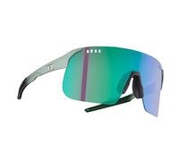 Neon Homme Sky 2.0 Air, Sauge Black Matt, Mirror Green Lunettes de Soleil, Gris, Taille Unique