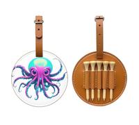 Neon Kraken Core Sac de rangement pour tees de golf Marron - Facile à transporter et plus efficace pour jouer au golf