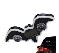 Neon Led Car Light - Interior Ambient Lighting, 5.12 Inches Glow Effect with Solar Rechargeable Power, Auto Accessory with Bat Shape Design, Easy Install Dashboard Decor, Car Light for Window Trim