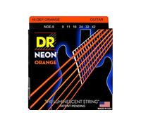 DR Strings Jeu de cordes pour guitare électrique NOE-9 Neon Orange