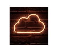 Néon mural à piles Nuage blanc chaud Ostaria Blanc chaud G