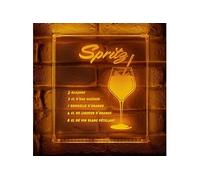 Néon mural USB recette du Spritz Ostaria - Orange Orange