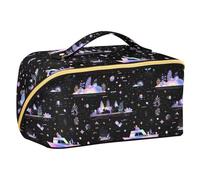 Neon Paradise Boat Trousse de toilette avec séparateurs étanche et poignée verticale sur pied Noir