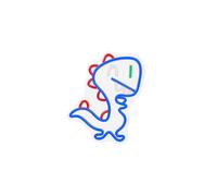 Neon PLEXI LED JURASSIC BABY DINO bleu FLNJ01 BX14380