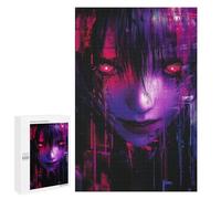 Neon Portrait-1 Puzzle 1000 Pièces Educa Jouet en Bois Cadeau Unique Décoration Intérieure Jeu Éducatif Challenge Toy Adultes Et Enfants À Partir De 14 Ans 1000 PCS