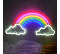 Neon Sign Led Signs Led Neon Light Sign Rainbow Neon Signs, Suspended/Standing Led Wall Decoration Acrylic Handmade Advertising Panel Night Light For Home Bedroom Bar