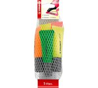 Neon - Surligneur - Filet X 5 Surligneurs Fluo - Couleurs Assortis