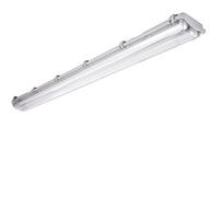 Neon Tube 120cm, Kit Réglette Étanche IP65 Néon led avec 2 Tubes LED 36W 3600LM Neon Garage No Flicker Blanc Neutre 4500K Reglette Led pour Atelier, Sous Sol, Salle de Bain,Bureau Eclairage (Lot de 1)