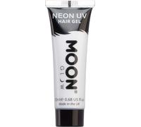 Neon Uv Hair Gel-Washable Temporary Dye-Point And Glow,White,20ml (Pack Of 1)