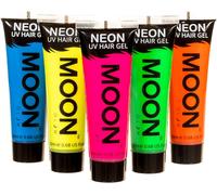 Neon Uv Hair Gel-Washable Temporary Dye-Point & Shine,Multi-Colour,20ml (Pack Of 1)