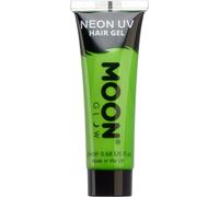 Neon Uv Hair Gel-Washable Temporary Hair Dye-Spike And Glow,Deep Green,20ml (1 Pack)