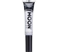 Neon Uv Mascara Bright Neon Color,Glows Under Uv Lighting Neon Makeup,White,15ml (Pack Of 1)