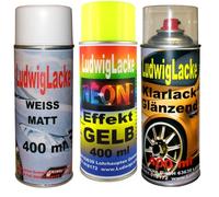 Neon Vernis Spray Set Jaune 3 Spray Boîtes a 400 ml