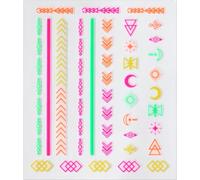 NEON VIBES nail stickers 1 u