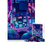 Neon Vibes V Puzzles pour Adultes 1000 pièces, Jeu intellectuel, Anti-Stress, découpe précise, (38x52cm)