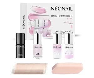 NEONAIL Baby Boomer Set ROSE Kit de Manucure Semi-Permenente Kits de décoration pour Pédicure