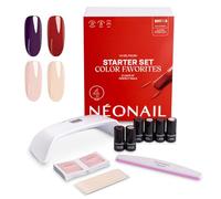 NÉONAIL Color Favorites Starter Set - Kit de Manucure Semi-Permanente - Kits de décoration pour Manucure & Pédicure - Lampe LED 10W/36