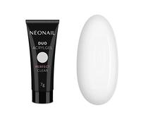 NeoNail Duo Gel acrylique 7 g pour extension des ongles artificiels Gel de construction (Perfect Clear)