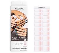 NEONAIL Easy On Gel Stickers Autocollants pour ongles avec une lampe UV/LED teinte M09 20 pcs