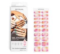 NEONAIL Gel Stickers Easy On - Ongles Gel Autocollant UV - Vernis Autocollant - Ongles Autocollants Adhésif UV - Nail Art - Manucure & Pedicure - M14