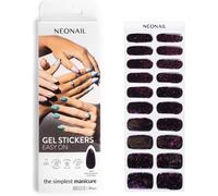 Neonail Gel Uv Stickers Easy On M03 - Glitter - 15 Modèles - Autocollant Ongle - Ongles Autocollants Adhesif - Deco Ongle Nail Art - Ongles En Gel Uv Semi Durci - Design D'ongles - Diy