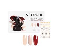 NÉONAIL Golden Muse Collection Set - Vernis Semi Permanent - Ongles Autocollants - Vernis à Ongles - Gel Ongle UV - Gel UV Couleur - Nail Stickers - Nail Art - Manucure & Pedicure