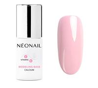 NEONAIL Vernis Semi Permanent Base Coat 7,2 ml Vernis Gel UV Semi Permanent Modeling Base Calcium Blush Boomer Base Vernis à Ongles Gel Polish Gel UV Nail Art