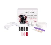NEONAIL Perfect Base Starter Set mit Lampe LCD Display, 3x Vernis à ongles und Zubehör