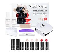 NEONAIL Starter Set DE LUXE Kit de Manucure Semi-Permenente Kits de décoration pour Pédicure Lampe LED 36W/48