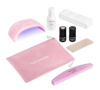 NEONAIL Sweet Pink Set - Vernis Semi Permanent - Mini Lampe LED 12W - Kit Ongle Gel UV Complet - Vernis Gel UV Semi Permanent - Base/Top 2in1 - Kit avec mini lampe LED