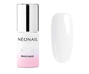 NEONAIL Vernis Semi-Permanent Base Coat 7,2 ml - Gel UV Baby Boomer White - Vernis à Ongles Gel Polish - Nail Art