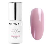 NEONAIL Vernis Semi-Permanent Base Coat 7,2 ml - Gel UV Cover Base Protein Dark Rose - Vernis à Ongles Gel Polish - Nail Art