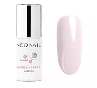 NEONAIL Vernis Semi Permanent Base Coat 7,2 ml Gel UV Semi Permanent Modeling Base Calcium Basic Pink Vernis à Ongles Gel Polish Gel UV Nail Art