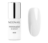 NÉONAIL Vernis Semi Permanent Base Coat 7,2 ml - Vernis Gel UV Semi Permanent - Blanc - Minimalist Color Base Cloud Tone - Vernis à Ongles - Gel Polish - Gel UV - Nail Art