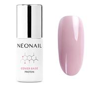 NÉONAIL Vernis Semi Permanent Base Coat 7,2 ml - Vernis Gel UV Semi Permanent - Cover Base Protein Light Nude - Vernis à Ongles - Gel Polish - Gel UV - Nail Art