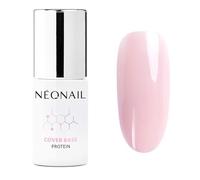 NÉONAIL Vernis Semi Permanent Base Coat 7,2 ml - Vernis Gel UV Semi Permanent - Cover Base Protein Nude Rose - Vernis à Ongles - Gel Polish - Gel UV - Nail Art